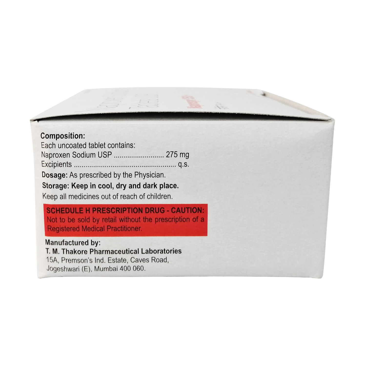 ナプロキセン250mg150錠（ナプロシン・プラス）通販｜非
