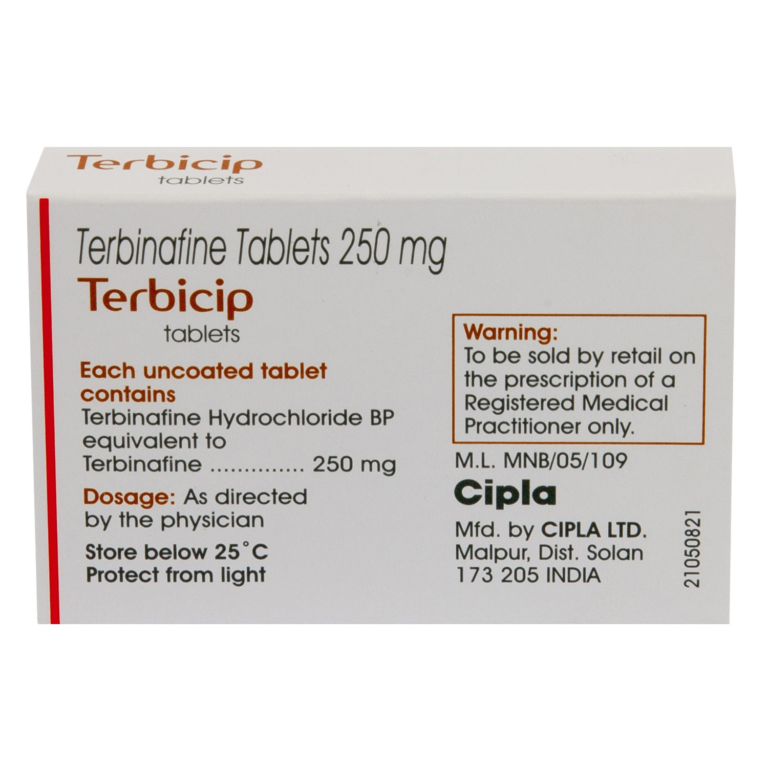 Terbicip 250 mg capsule