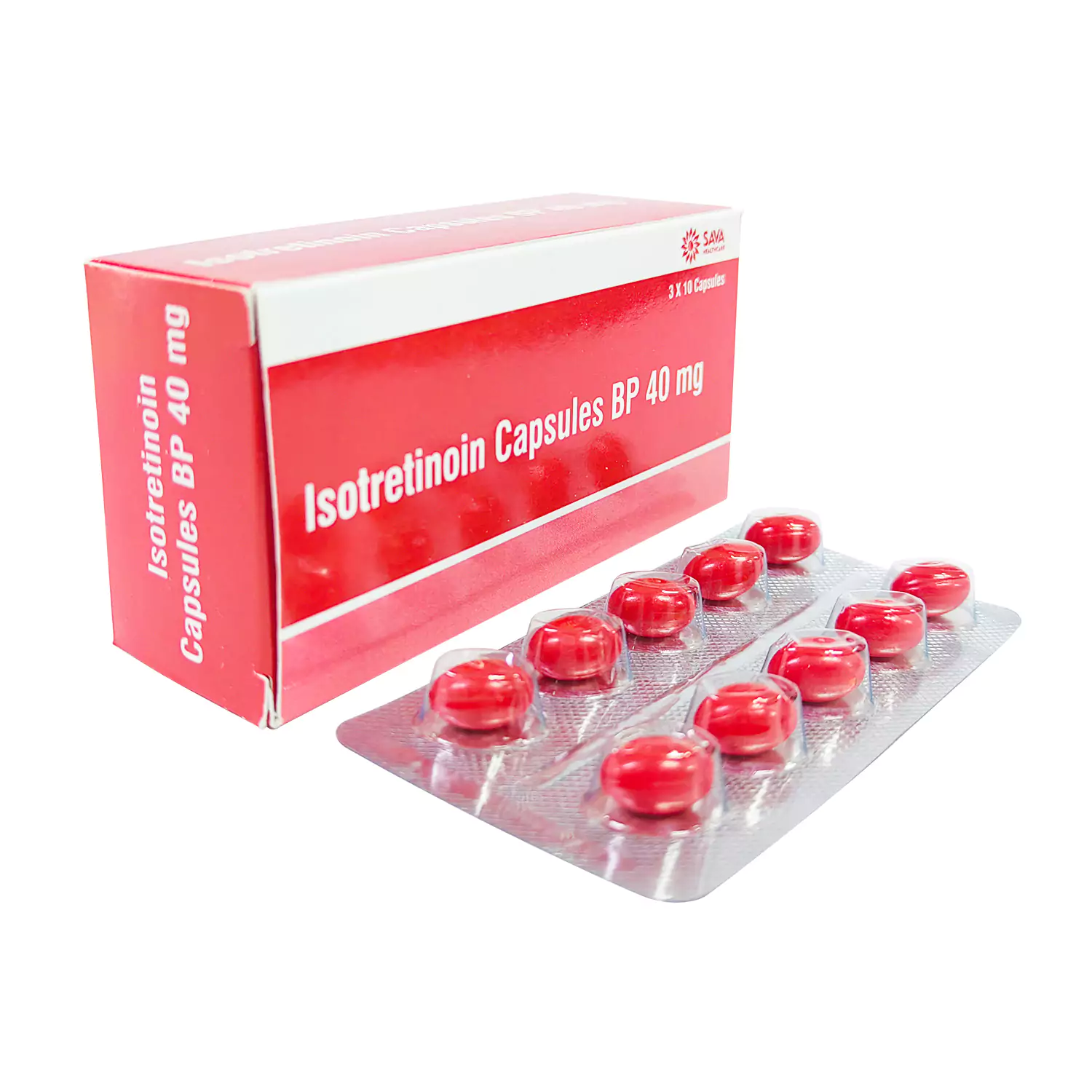 イソトレチノイン40mg30錠（イギリス薬局方標準品）通販｜ニキビ