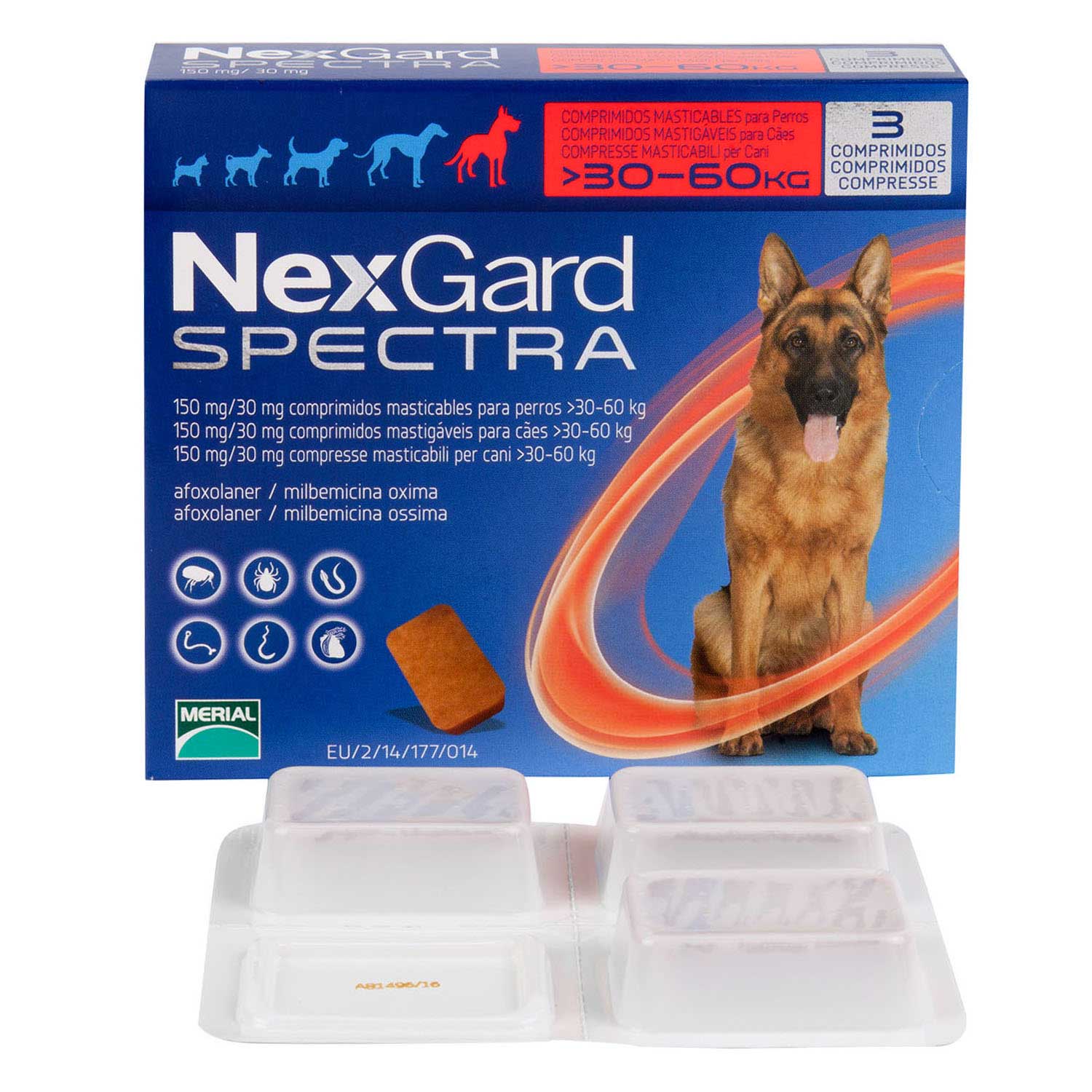 が大特価！ ネクスガードスペクトラ超大型犬用30～60kg未満通販｜ペット その他