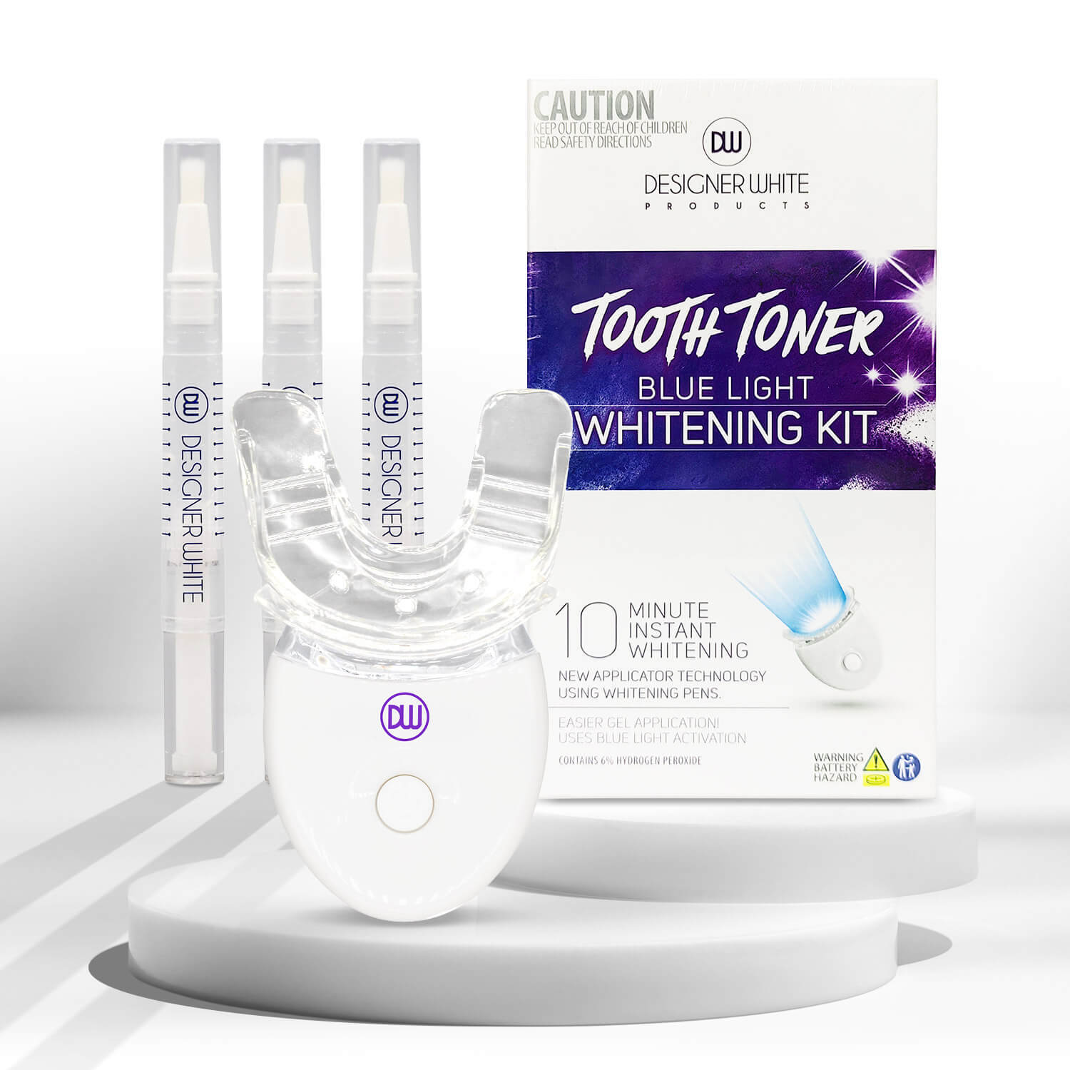LEDブルーライト・強力ホワイトニングキット（過酸化水素6%配合ジェル）通販｜デンタルケア｜医薬品個人輸入ユニドラ