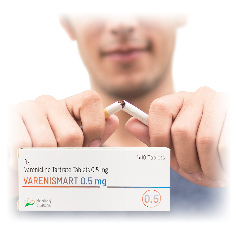 チャンピックスジェネリック0.5mg10錠（バレニスマート）｜禁煙